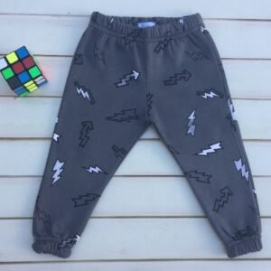 JOGGING GRIS OSCURO CON RAYOS BBY - Imagen 1
