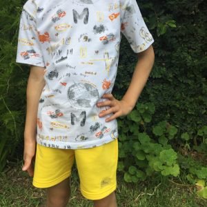 REMERA BLANCA CON ESTAMPA M
