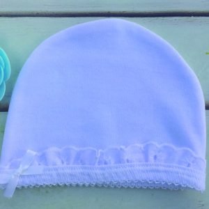 AJUAR 4 PIEZAS BLANCO CON DETALLE DE BRODERIE - Imagen 3