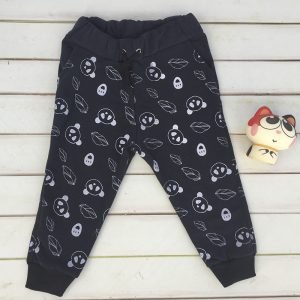 BABUCHA CON OSOS NEGRA