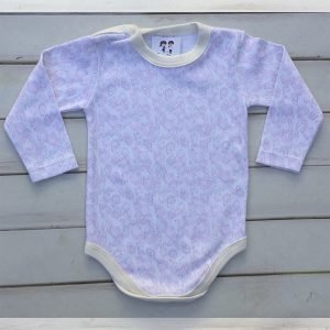BODY M/L CON CONEJITOS ROSAS