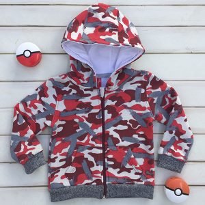CAMPERA FRISADA COLORES (ROJO, BORDO, GRIS)
