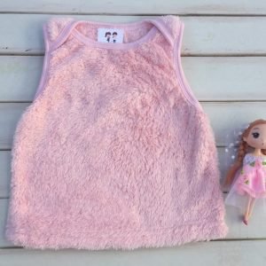 CHALECO PELUCHE ROSA