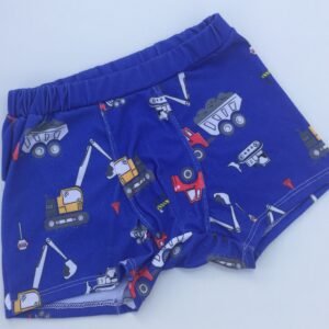 BOXER LILA CON GRÚAS