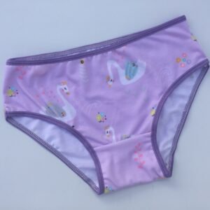BOMBACHA LILA CON CISNES