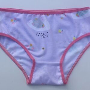 BOMBACHA ROSA CON CISNES