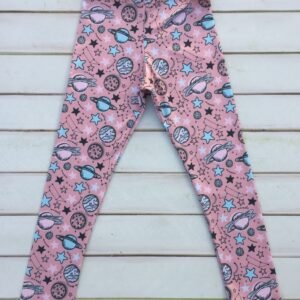 CALZA CON PLANETAS COLOR ROSA B HPPY